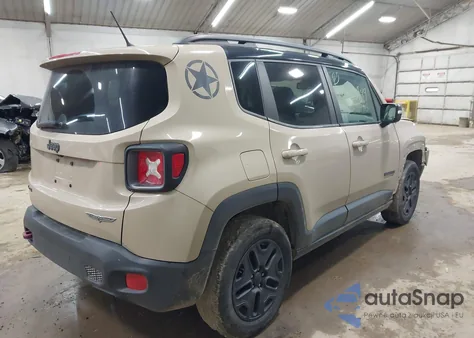 2017 Jeep Renegade Deserthawk 4X4 from USA, damaged, VIN ZACCJBCB6HPE97998
